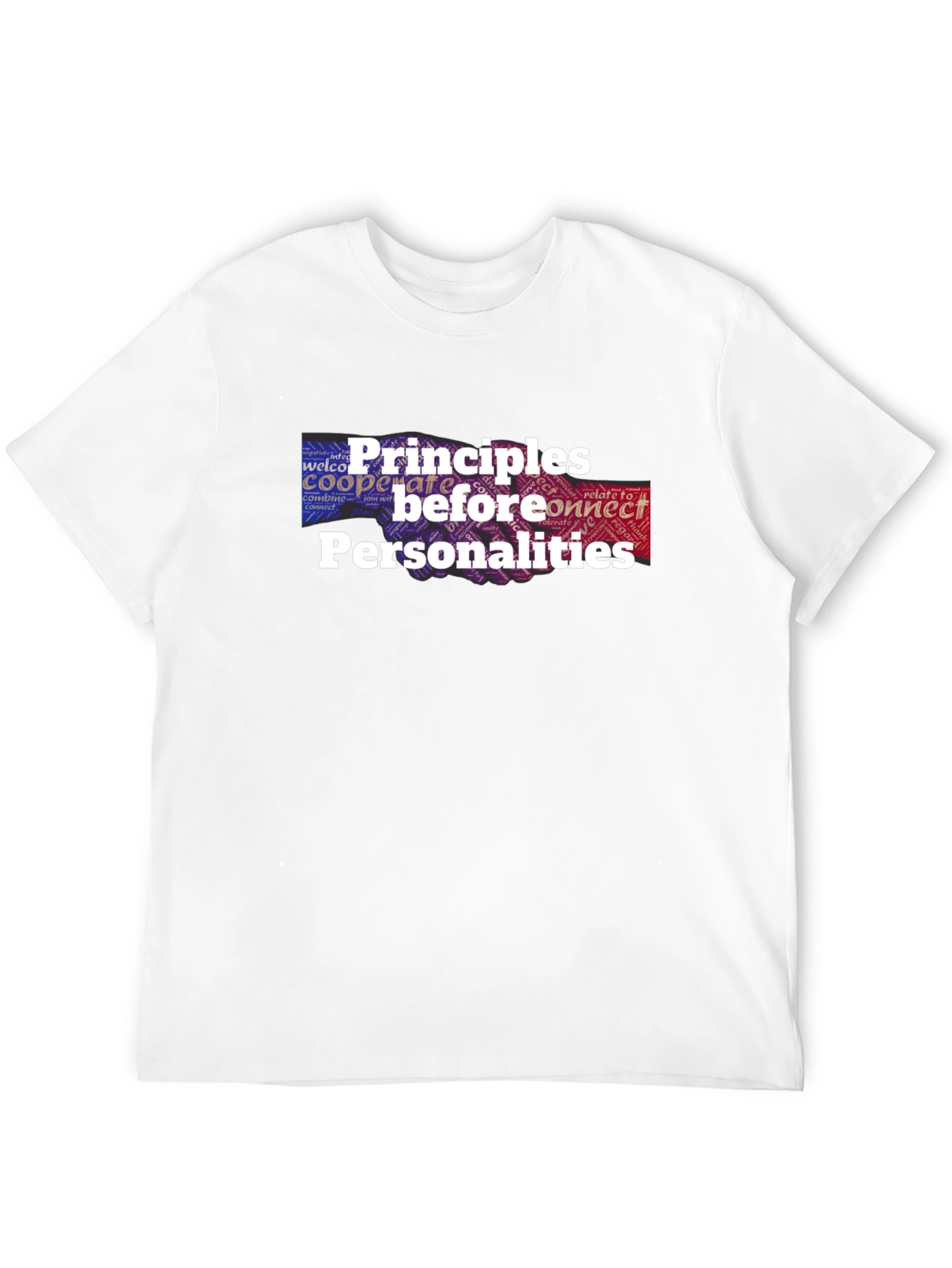 Principles Before Personalities Graphic T-Shirt