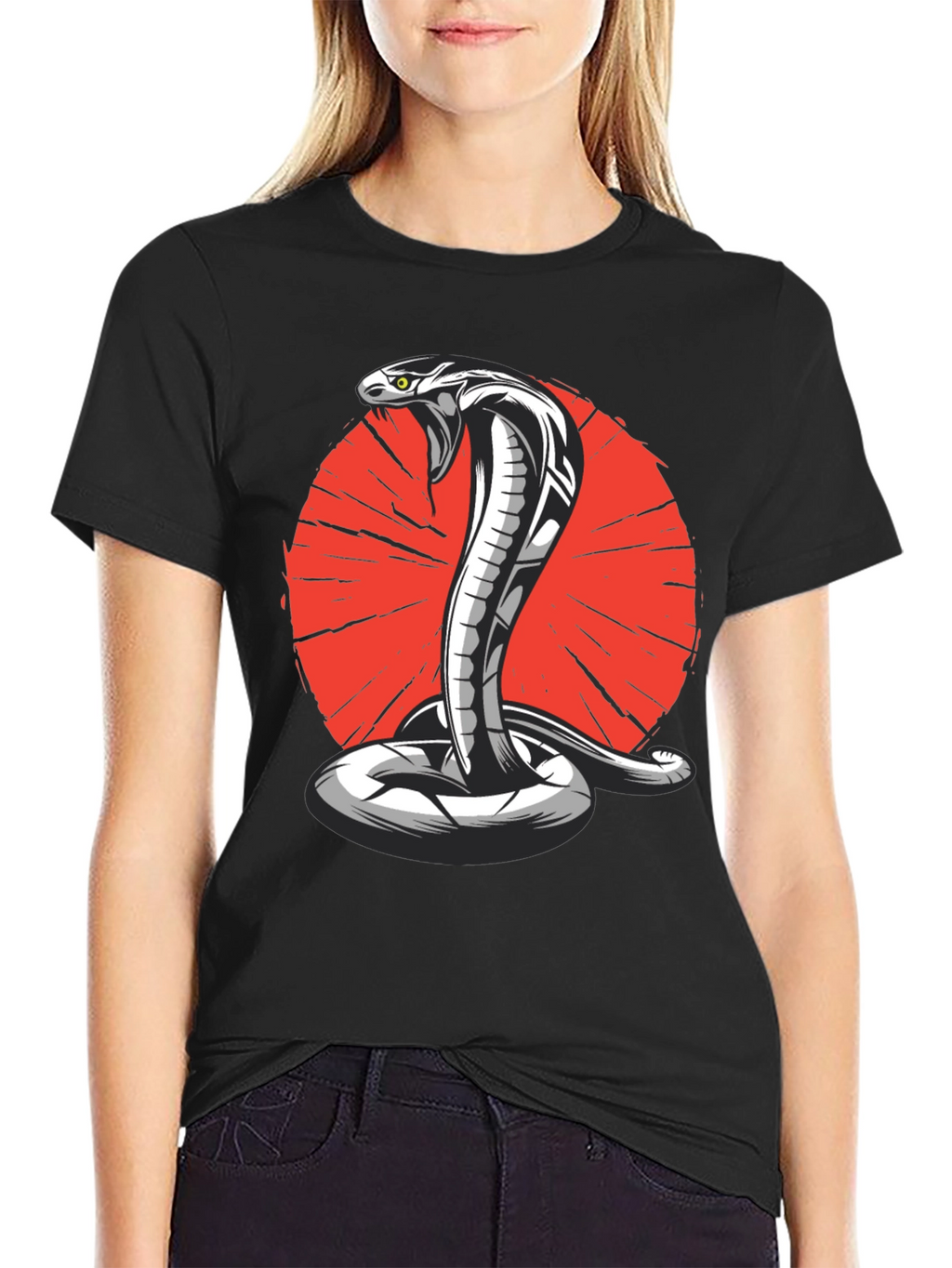 Cobra Graphic Tee - Fierce Style