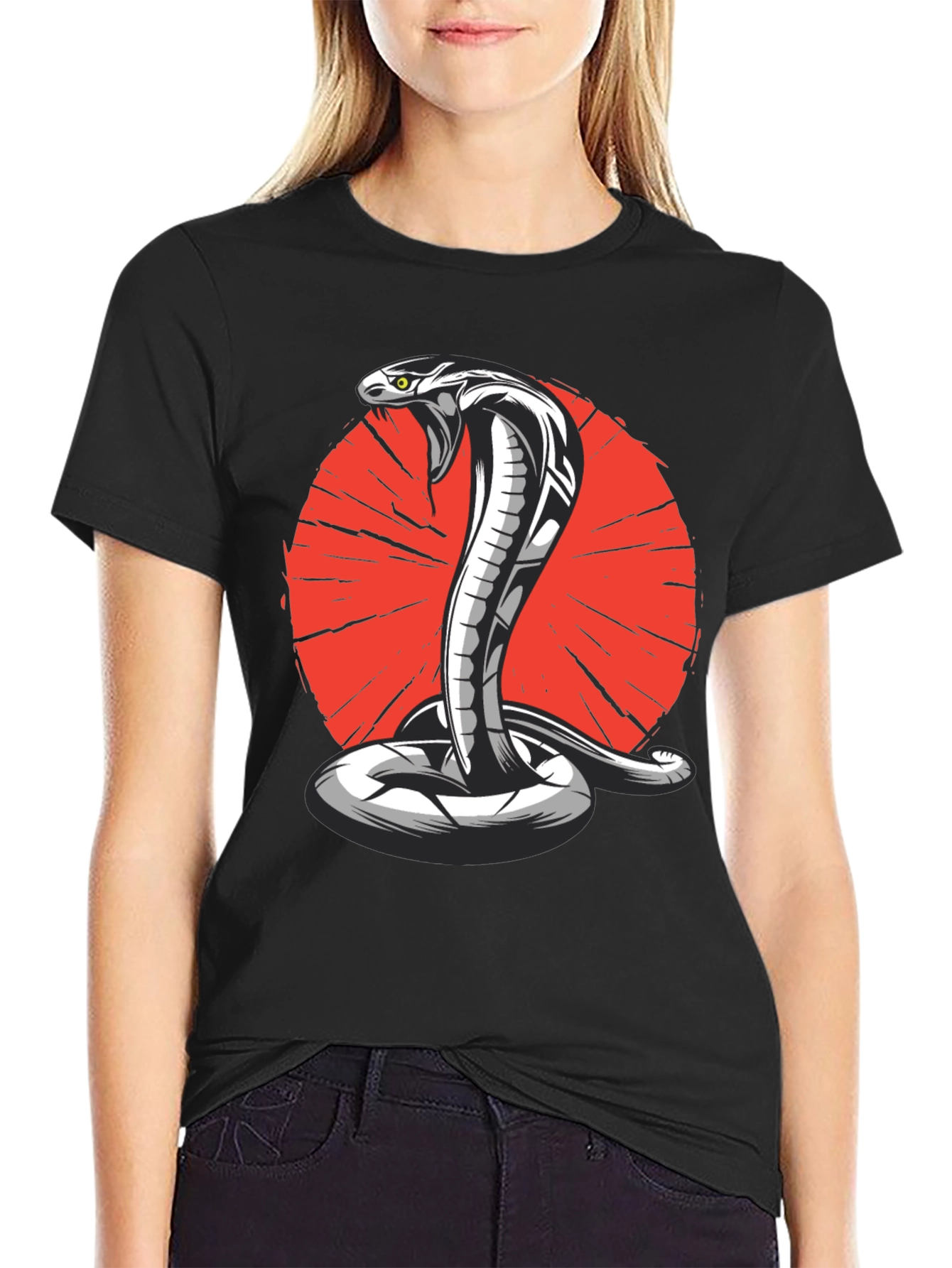 Cobra Graphic Tee - Fierce Style
