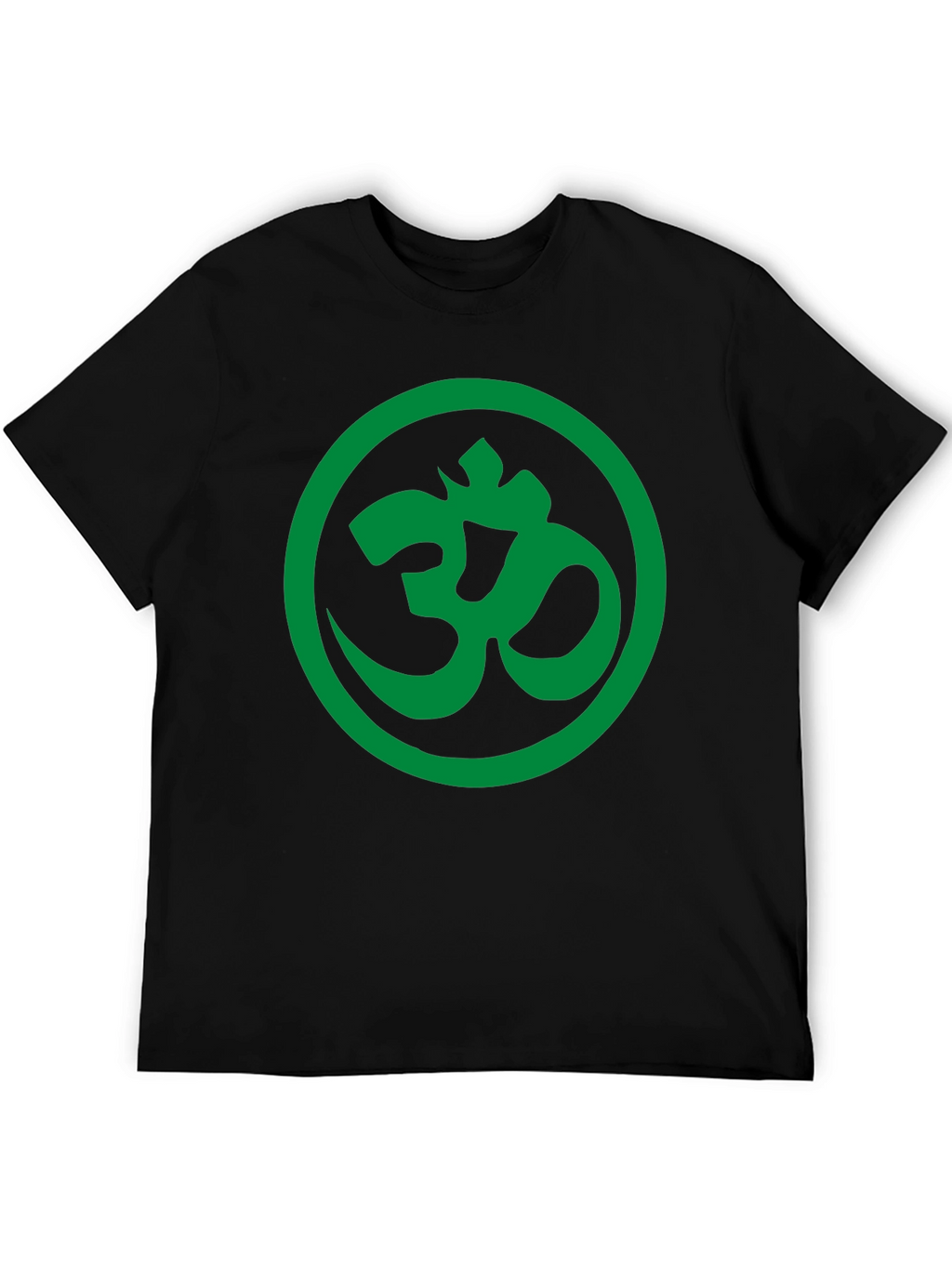 Om Symbol Graphic Black T-Shirt