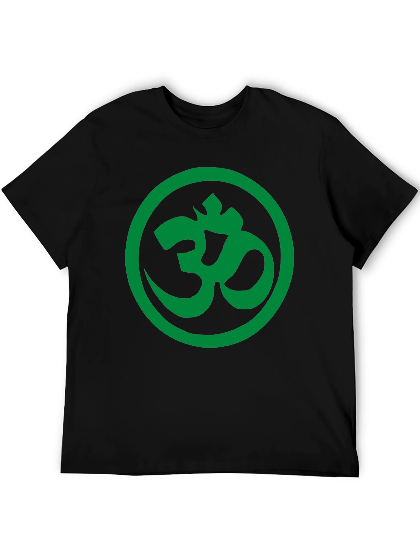 Om Symbol Graphic Black T-Shirt