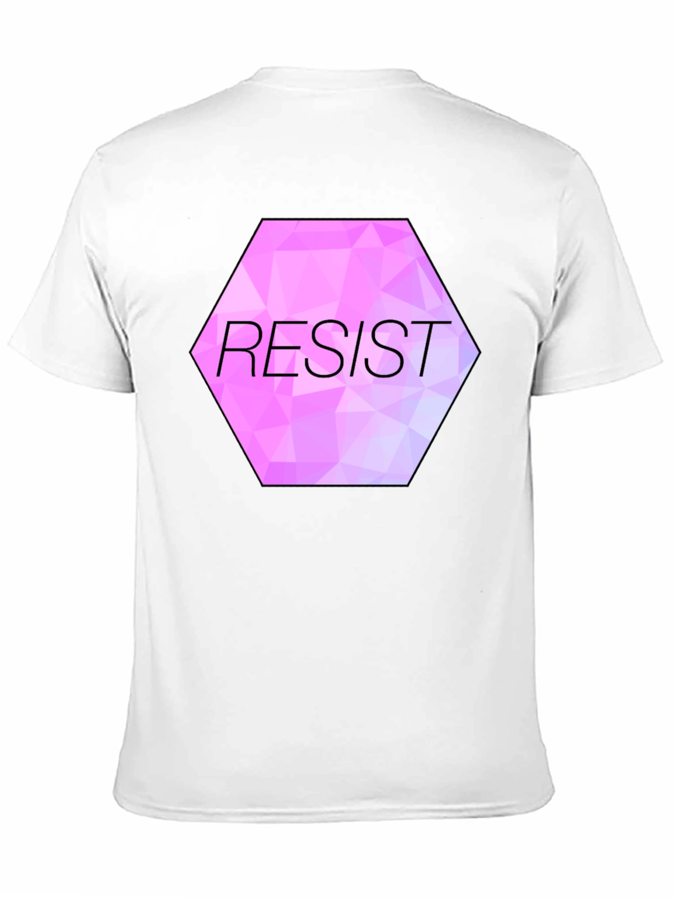 Resist Graphic Tee - Black Unisex T-Shirt