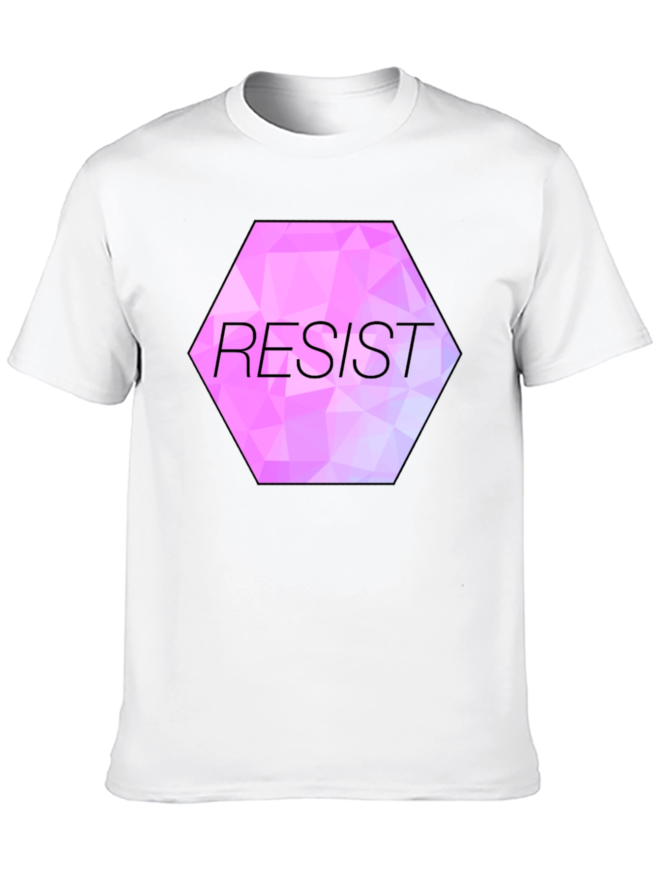 Resist Graphic Tee - Black Unisex T-Shirt