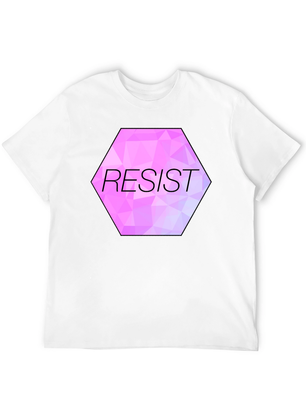 Resist Graphic Tee - Black Unisex T-Shirt