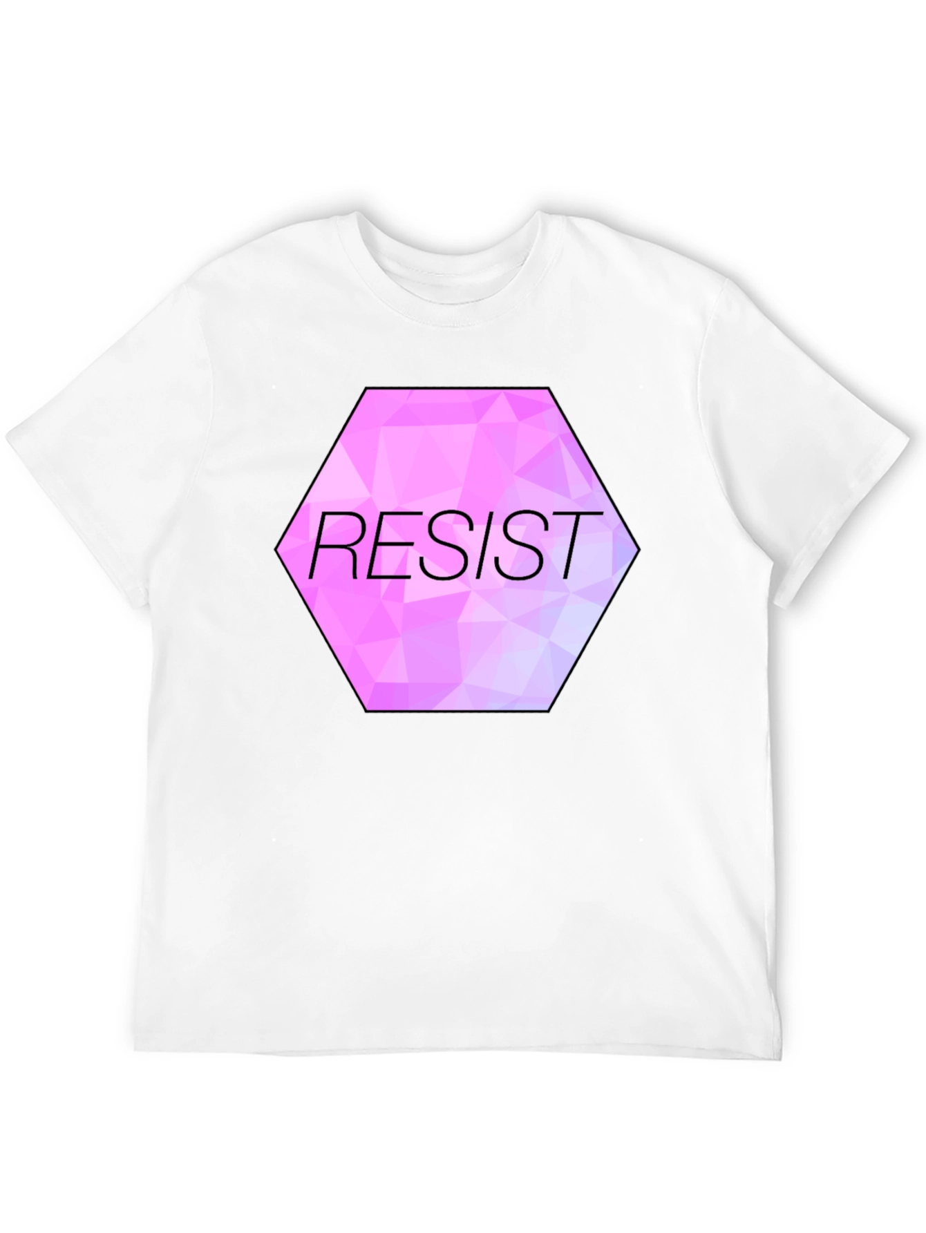 Resist Graphic Tee - Black Unisex T-Shirt