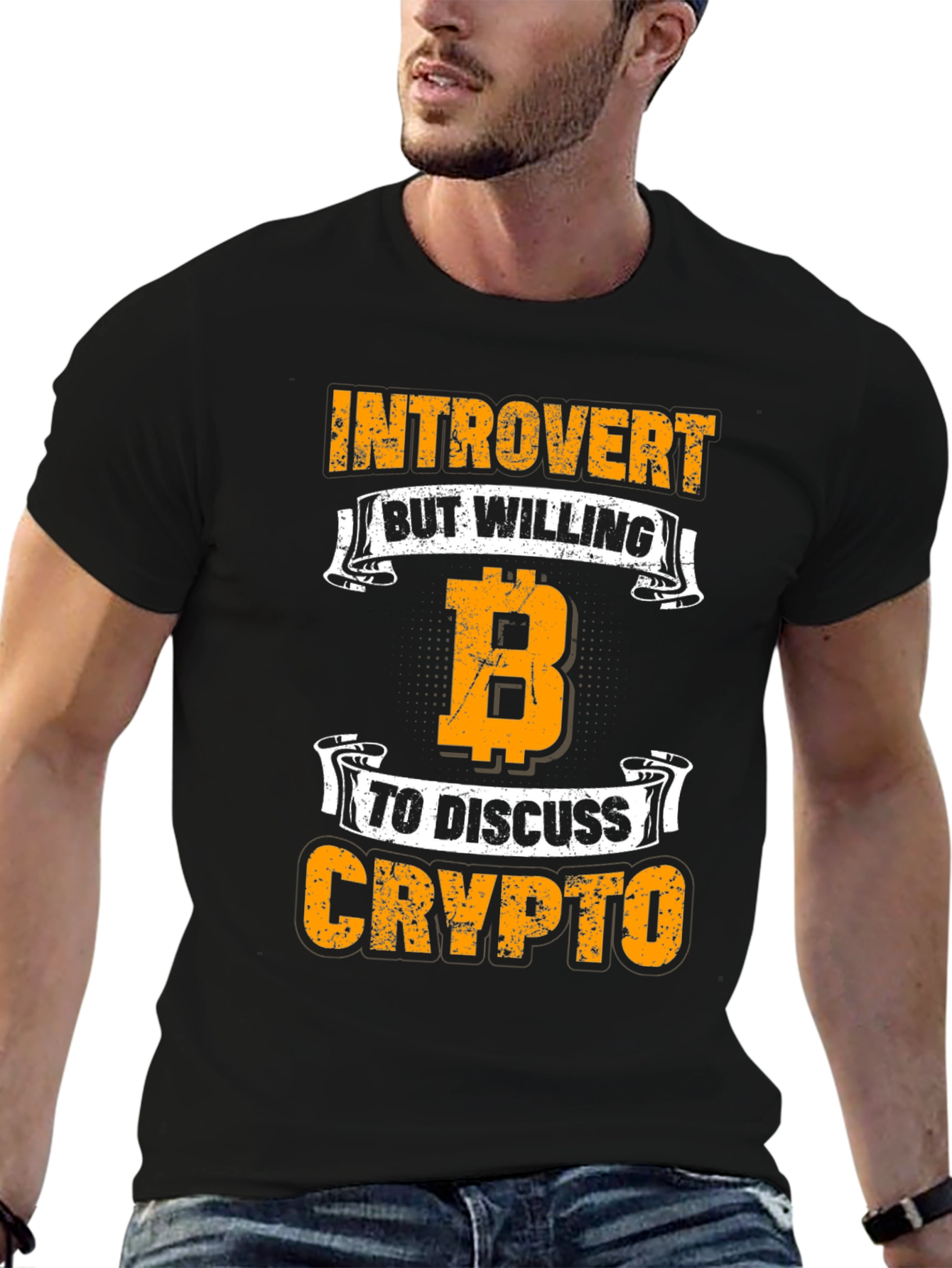 Introvert But Willing To Discuss Crypto T-Shirt