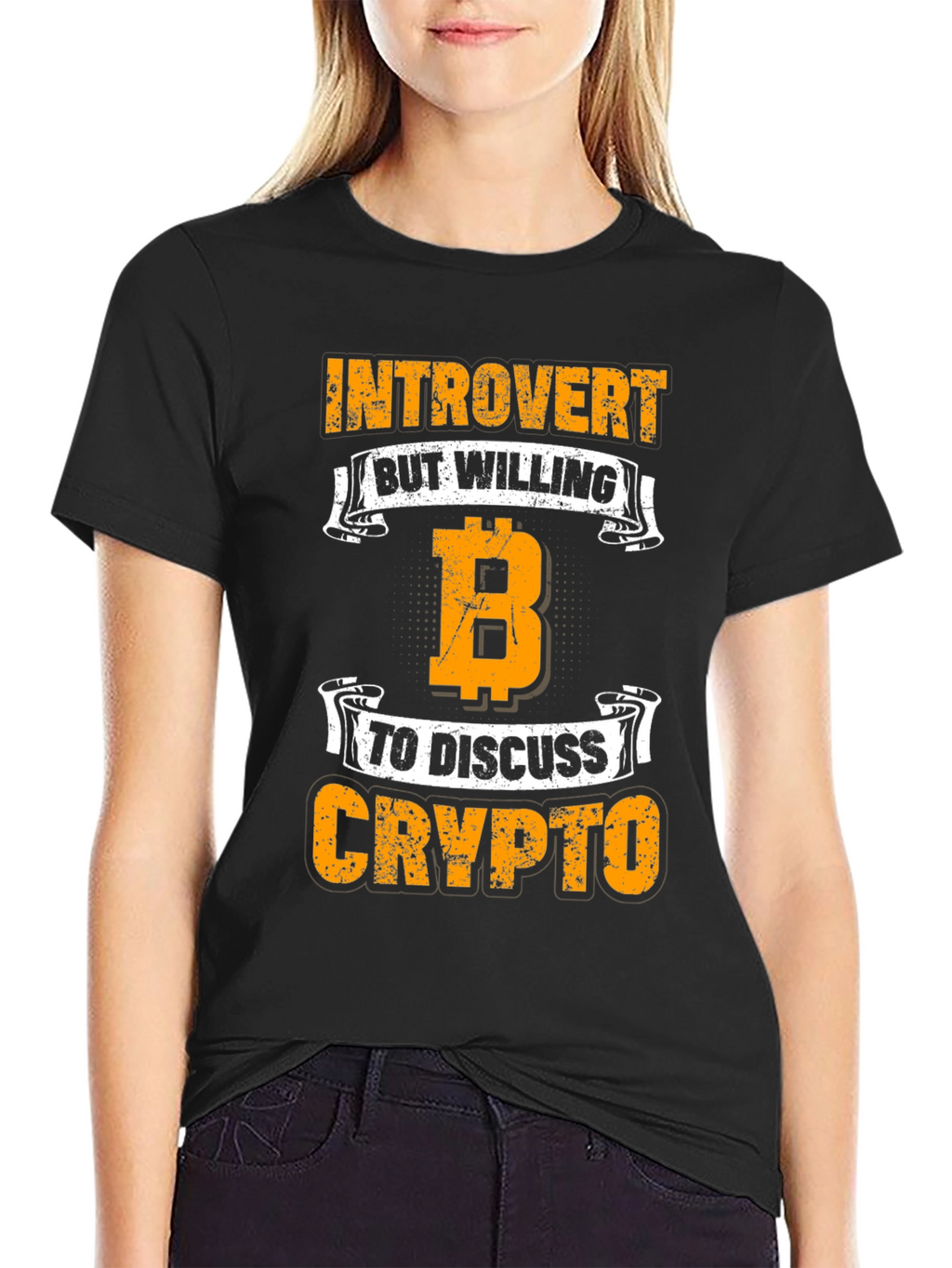Introvert But Willing To Discuss Crypto T-Shirt