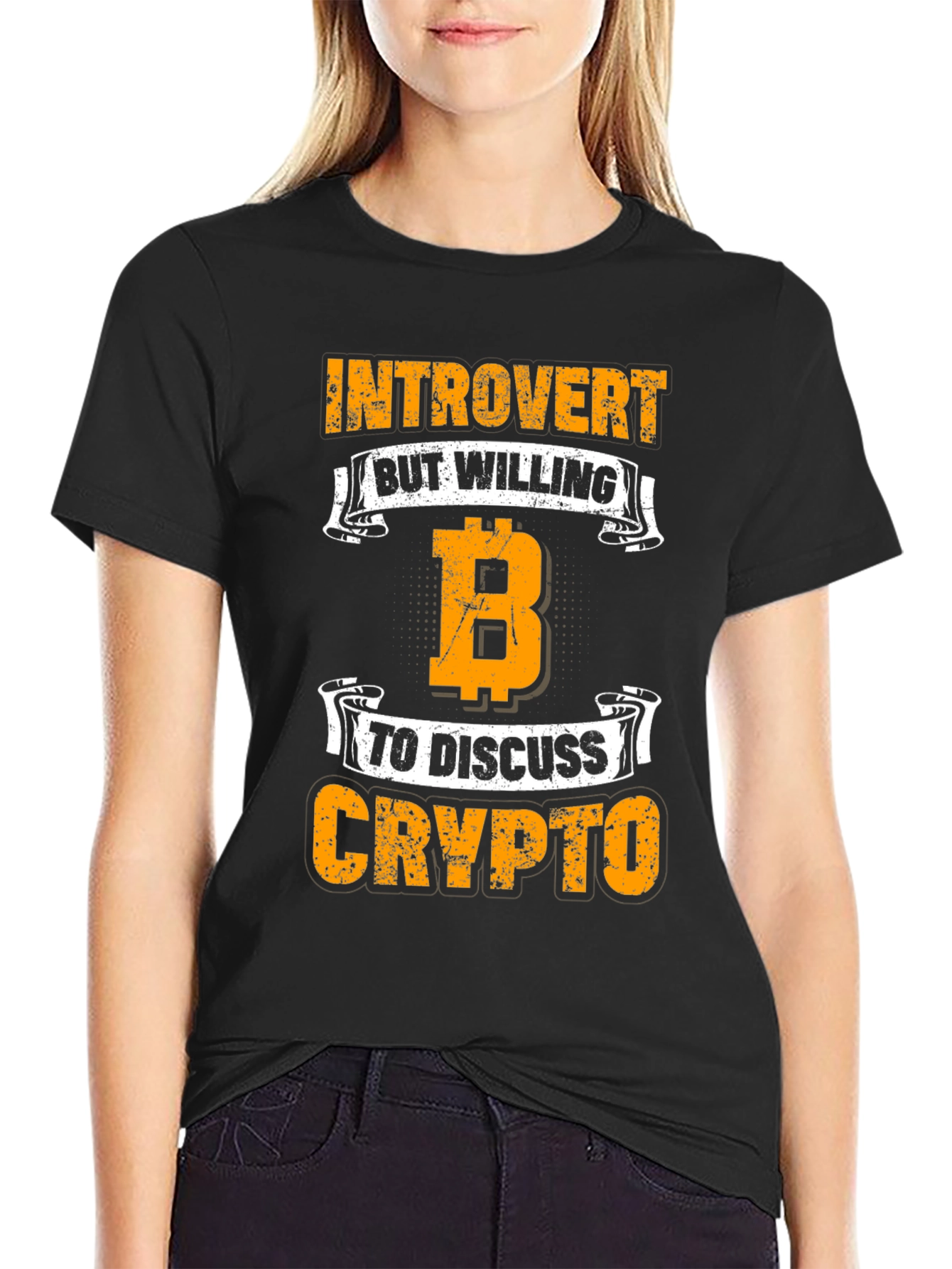 Introvert But Willing To Discuss Crypto T-Shirt