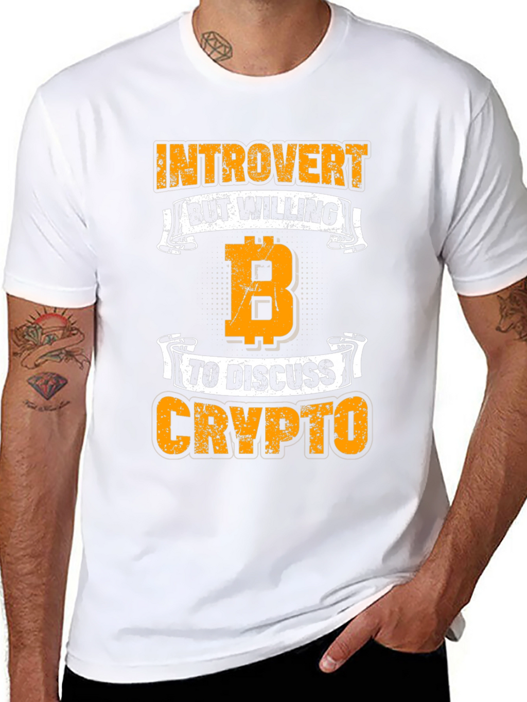 Introvert But Willing To Discuss Crypto T-Shirt