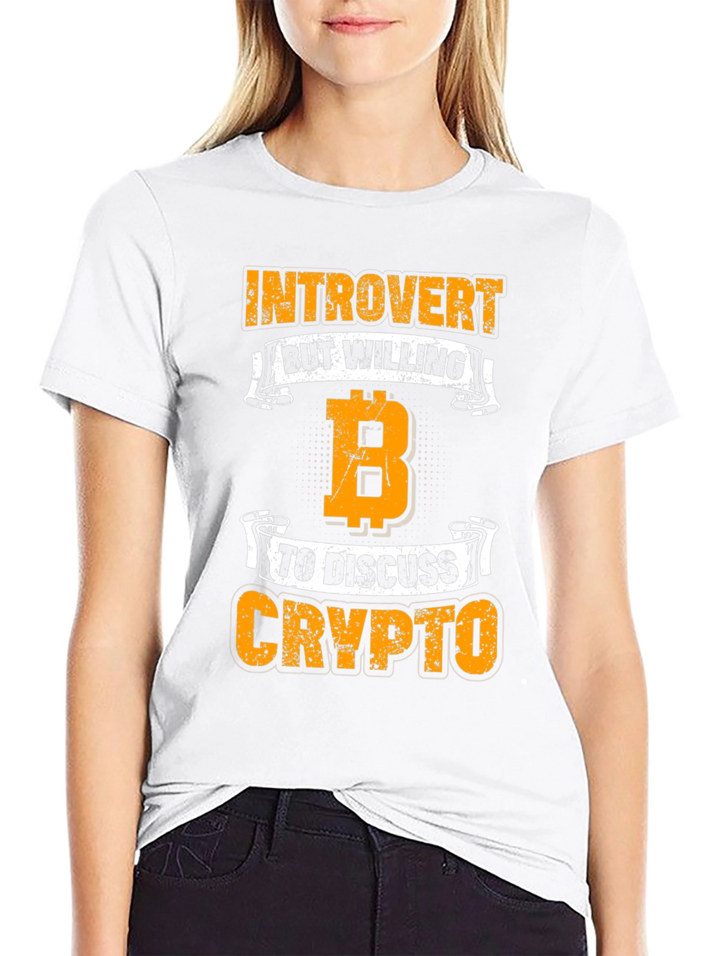 Introvert But Willing To Discuss Crypto T-Shirt