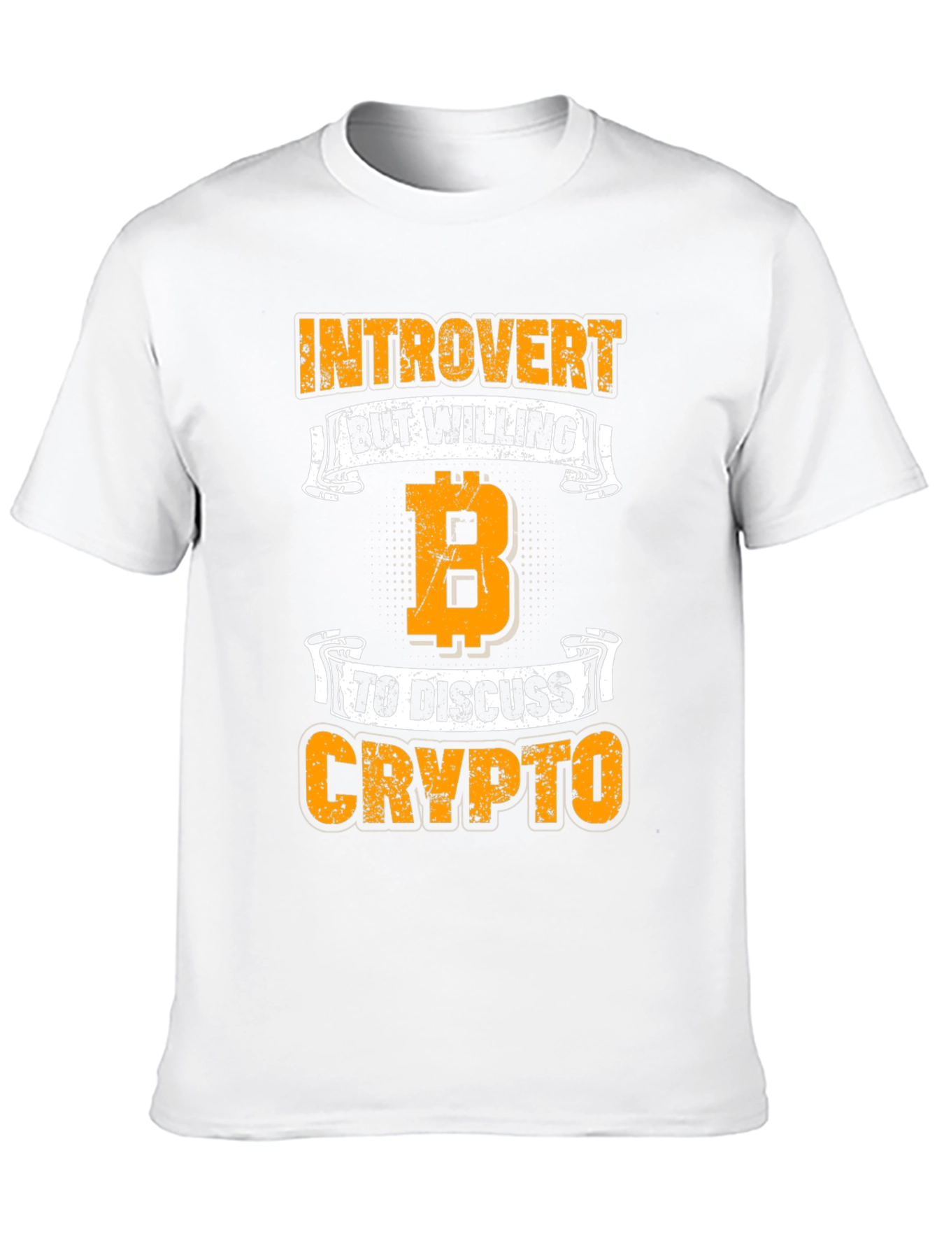 Introvert But Willing To Discuss Crypto T-Shirt
