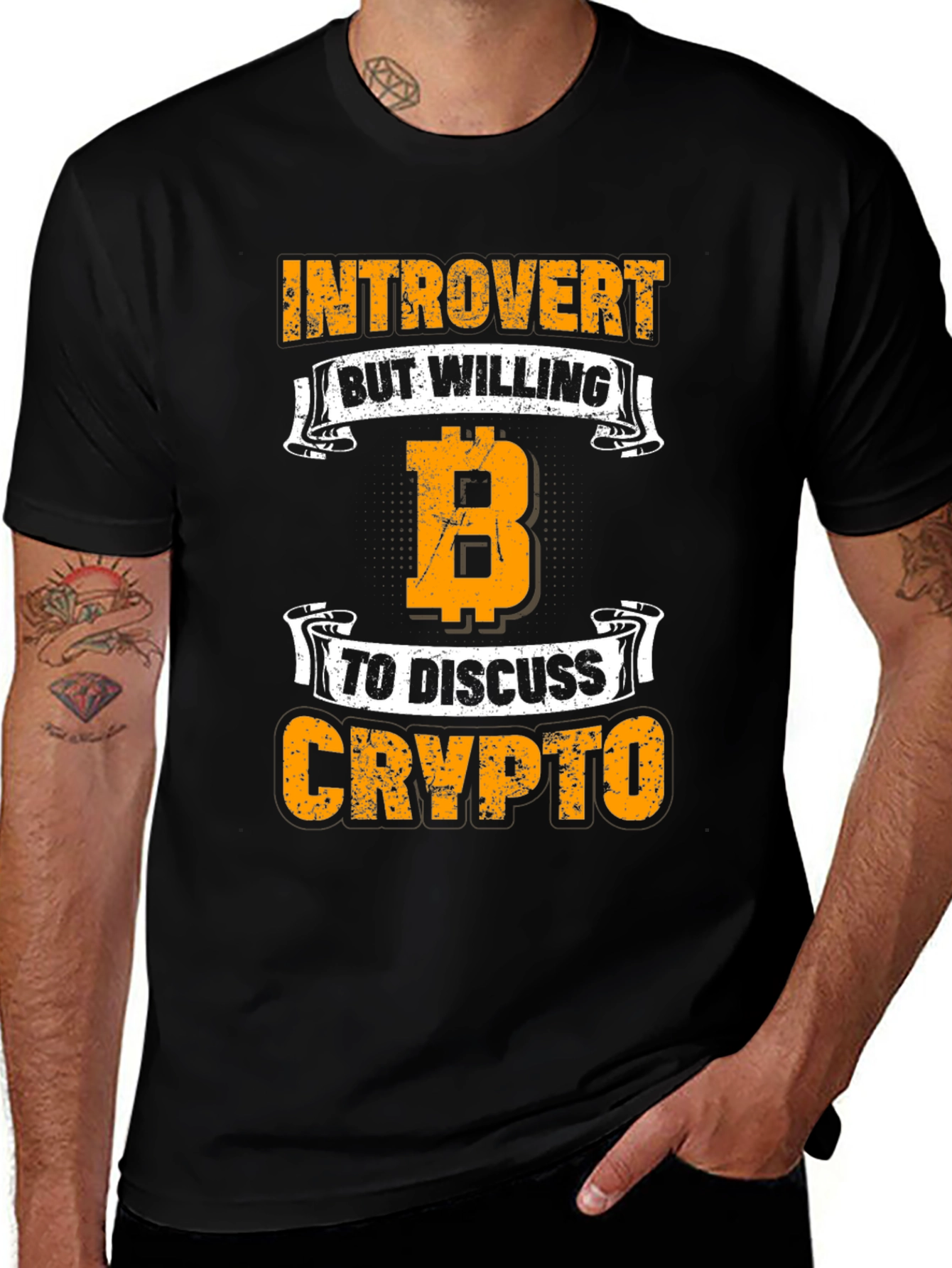 Introvert But Willing To Discuss Crypto T-Shirt