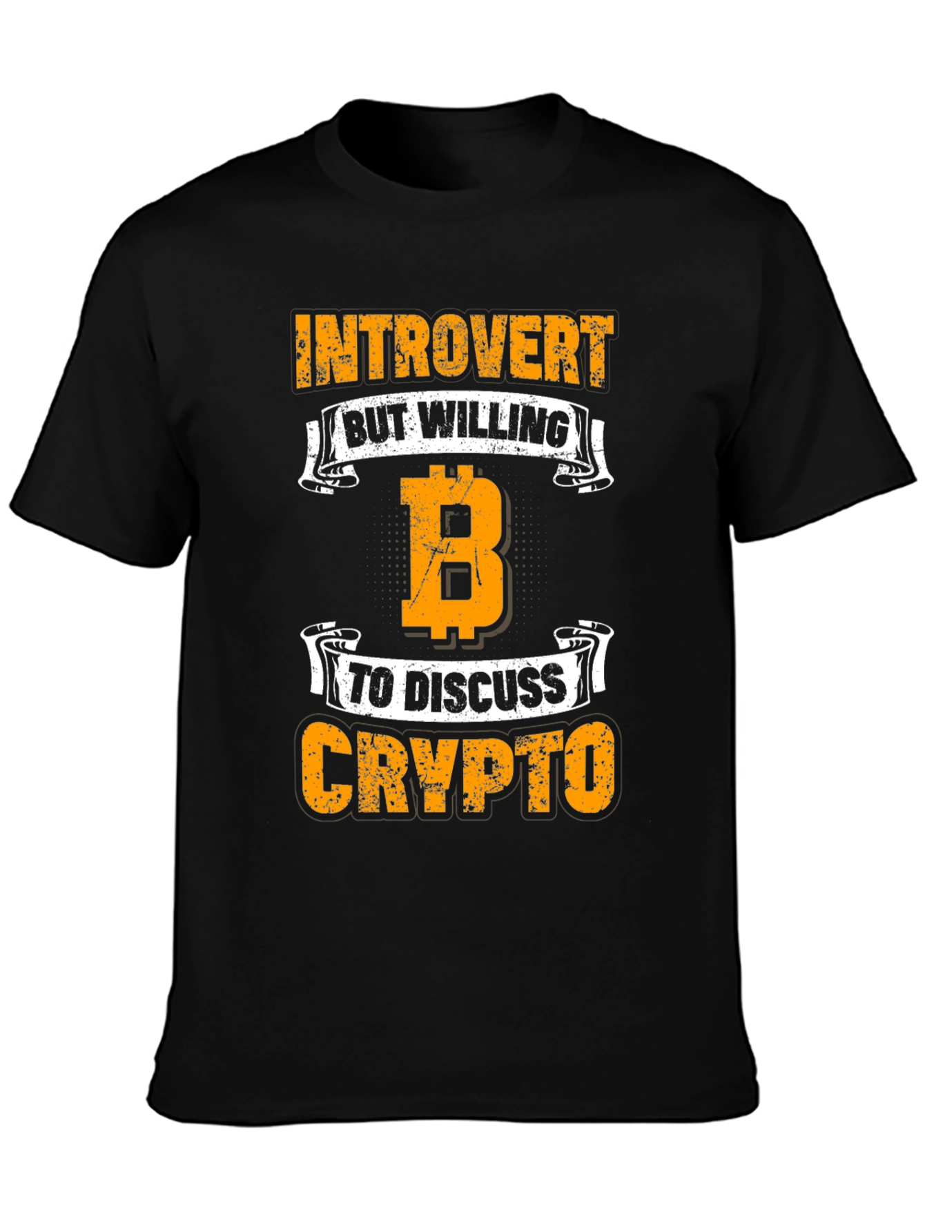 Introvert But Willing To Discuss Crypto T-Shirt