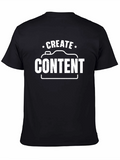 Create Content T-Shirt - Photographer Shirt