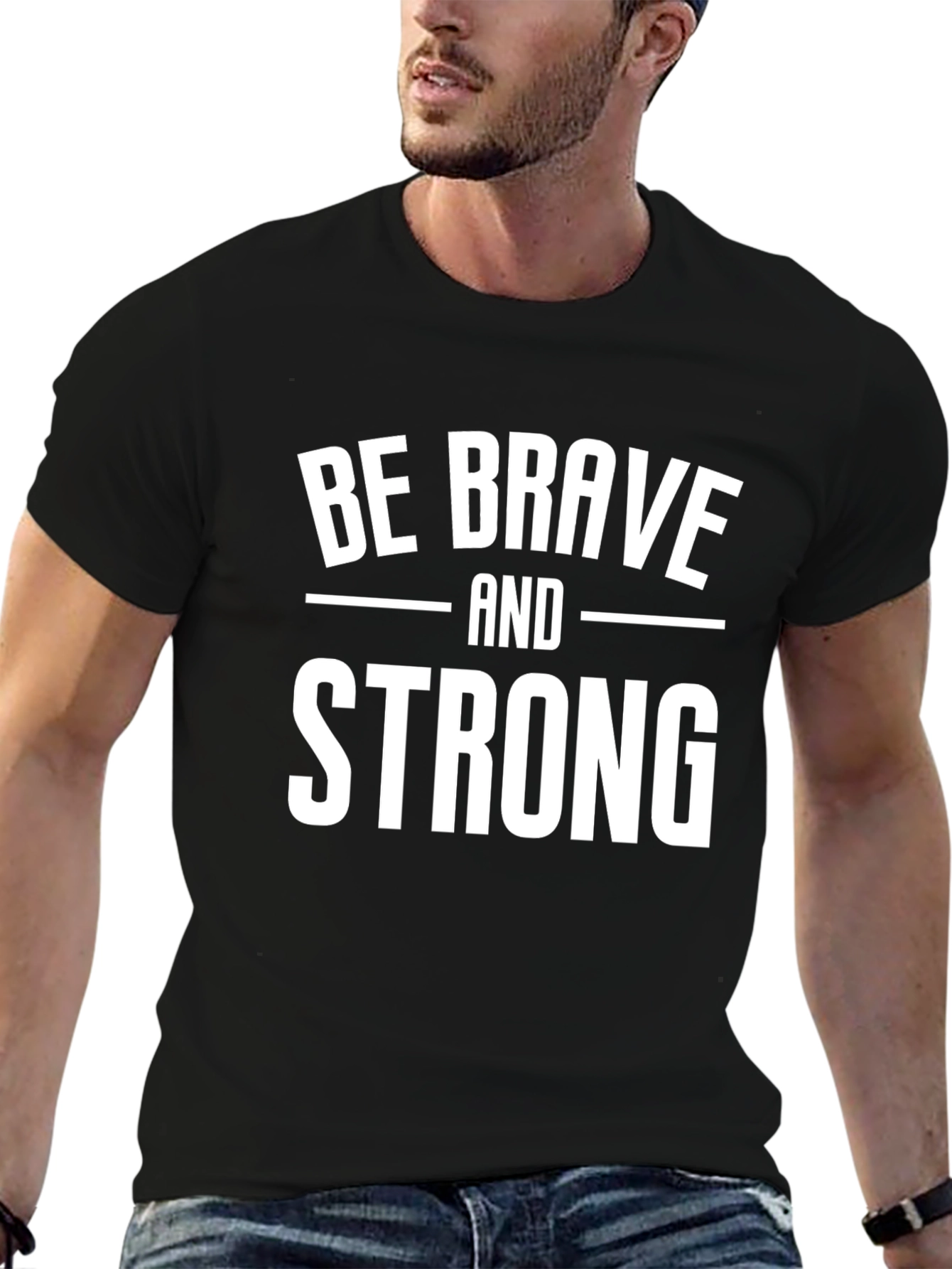 Be Brave and Strong Graphic Tee