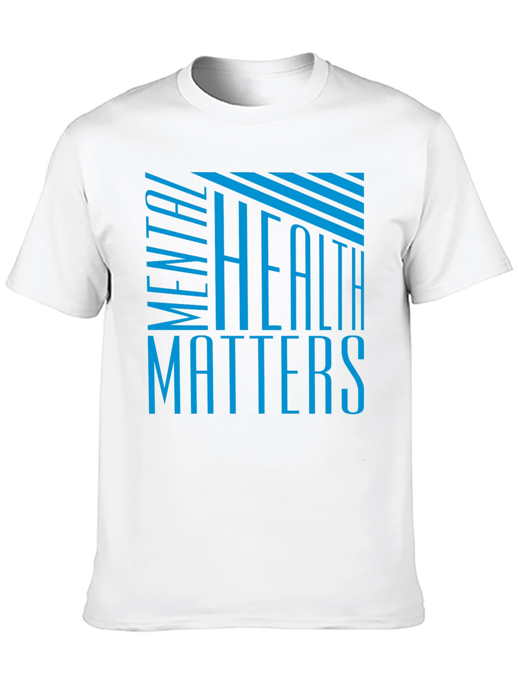 Mental Health Matters Black Graphic T-Shirt