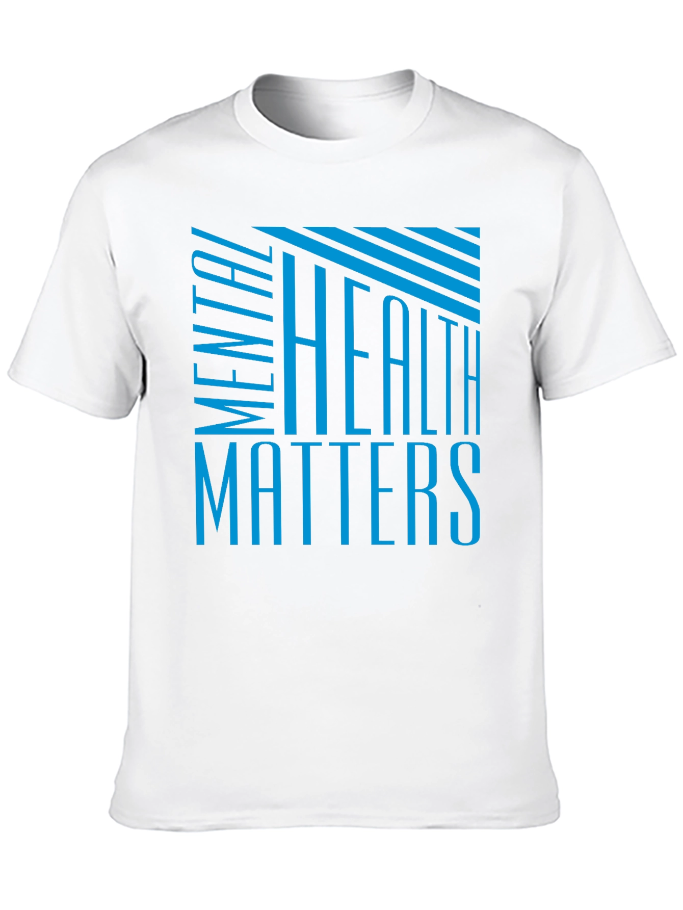 Mental Health Matters Black Graphic T-Shirt