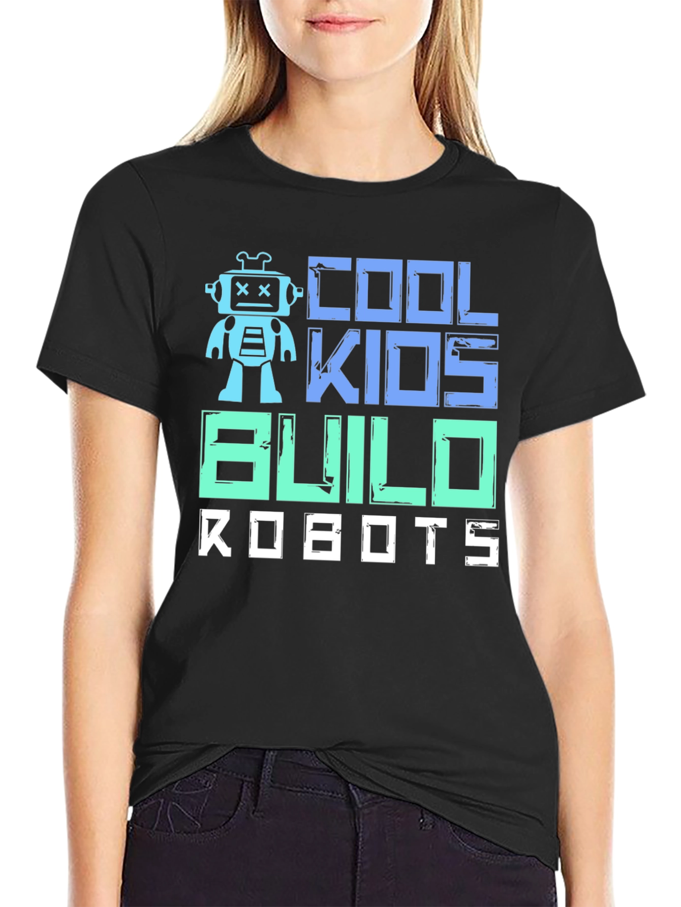 Cool Kids Build Robots T-Shirt
