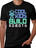 Cool Kids Build Robots T-Shirt