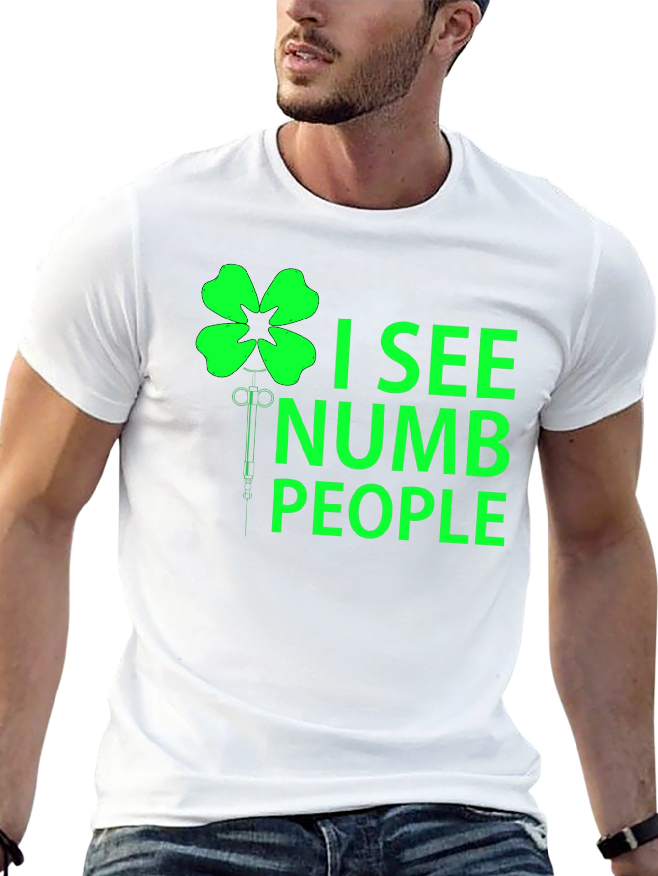 I See Numb People Graphic T-Shirt