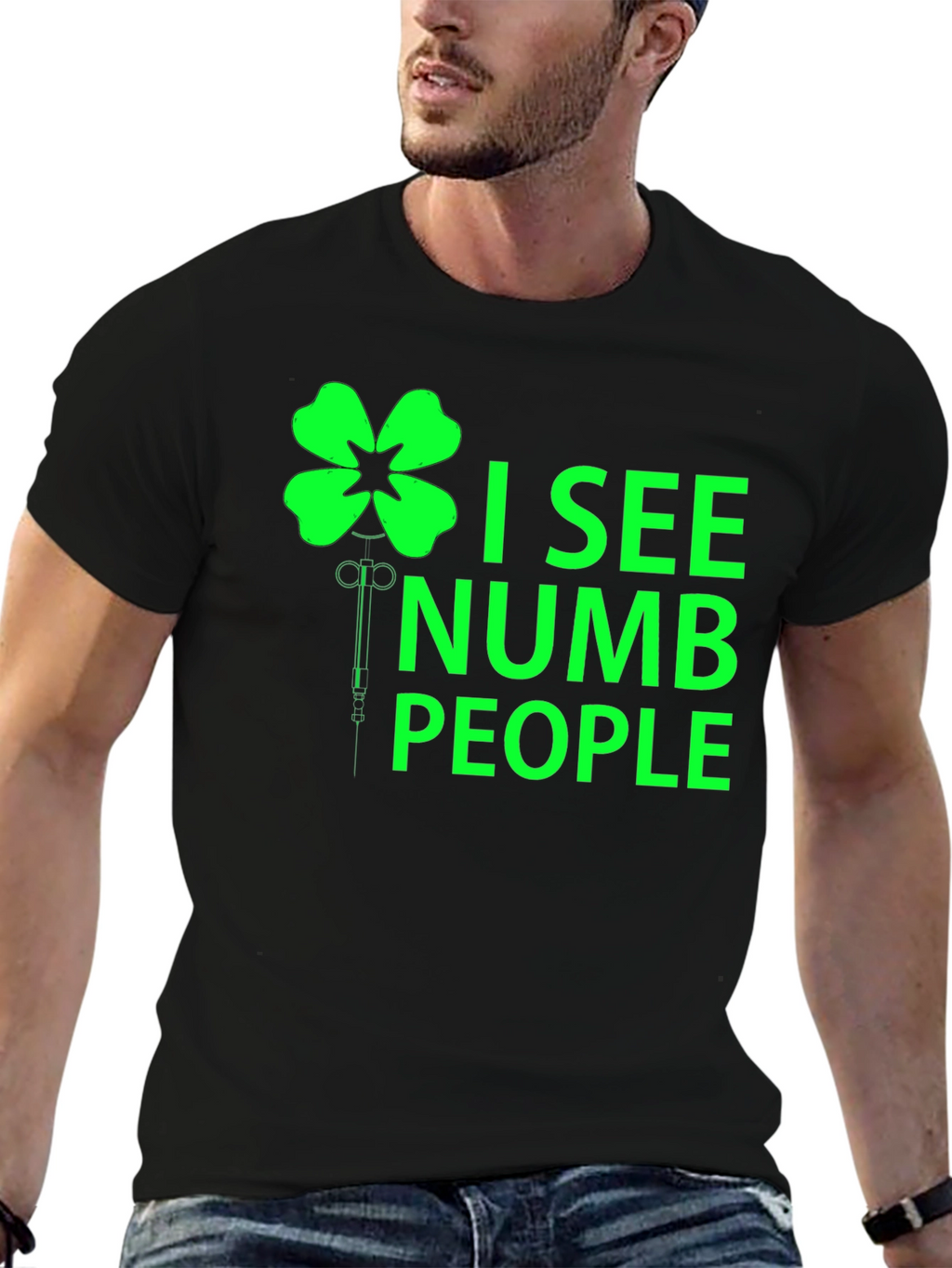 I See Numb People Graphic T-Shirt