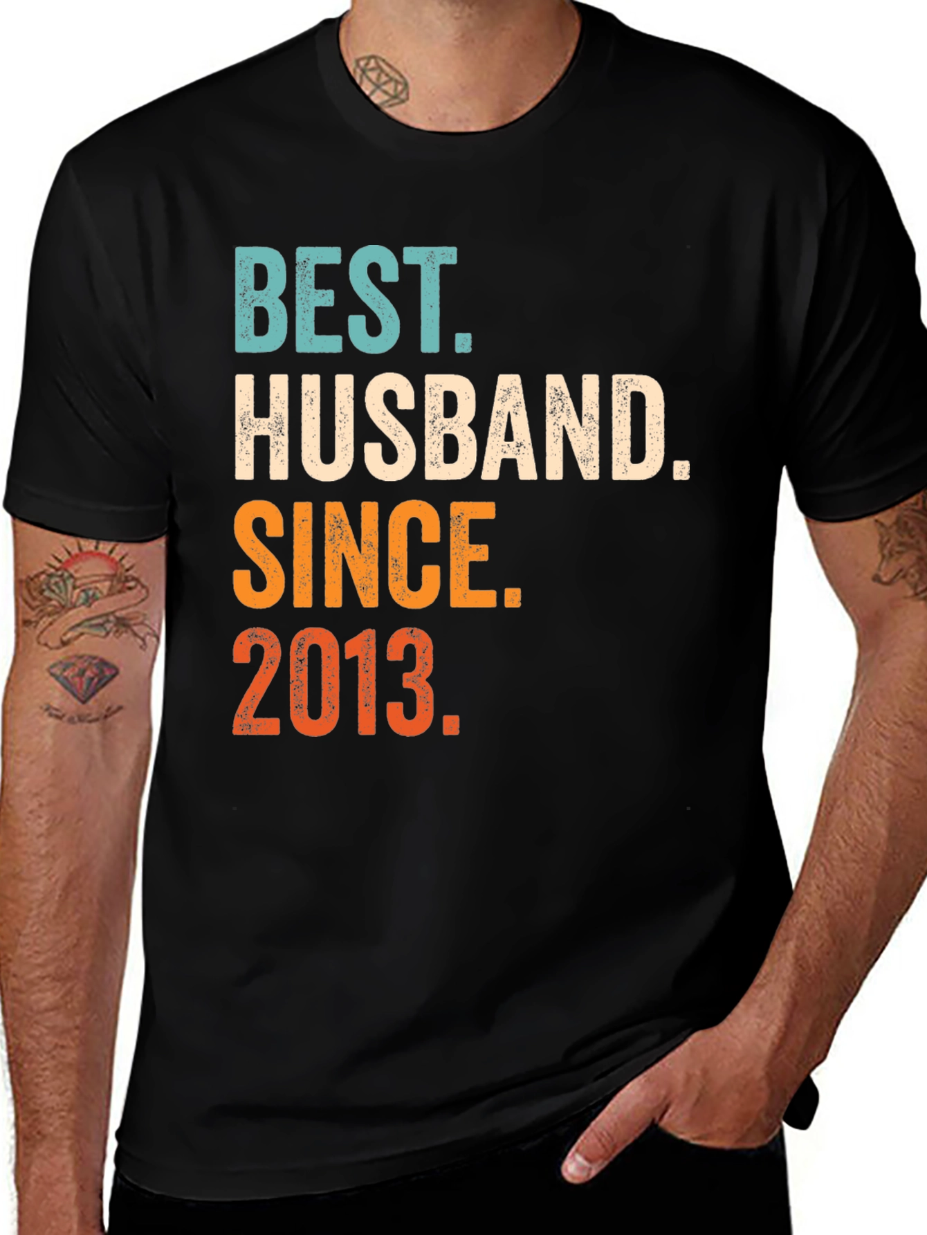 Best Husband Since 2013 T-Shirt