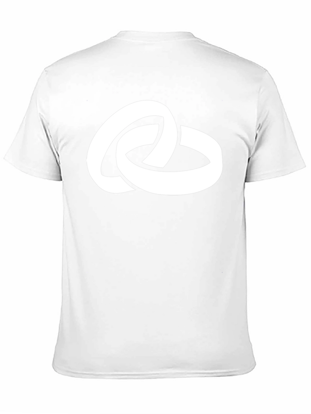 Linked Rings Graphic Tee - Stylish Black Cotton T-Shirt
