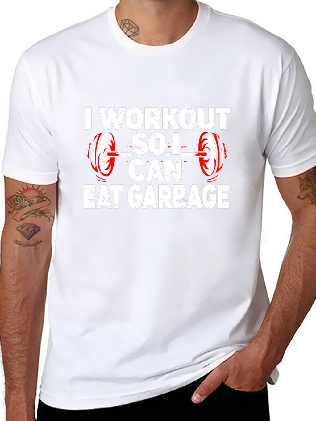 Workout So I Can Eat Garbage T-Shirt