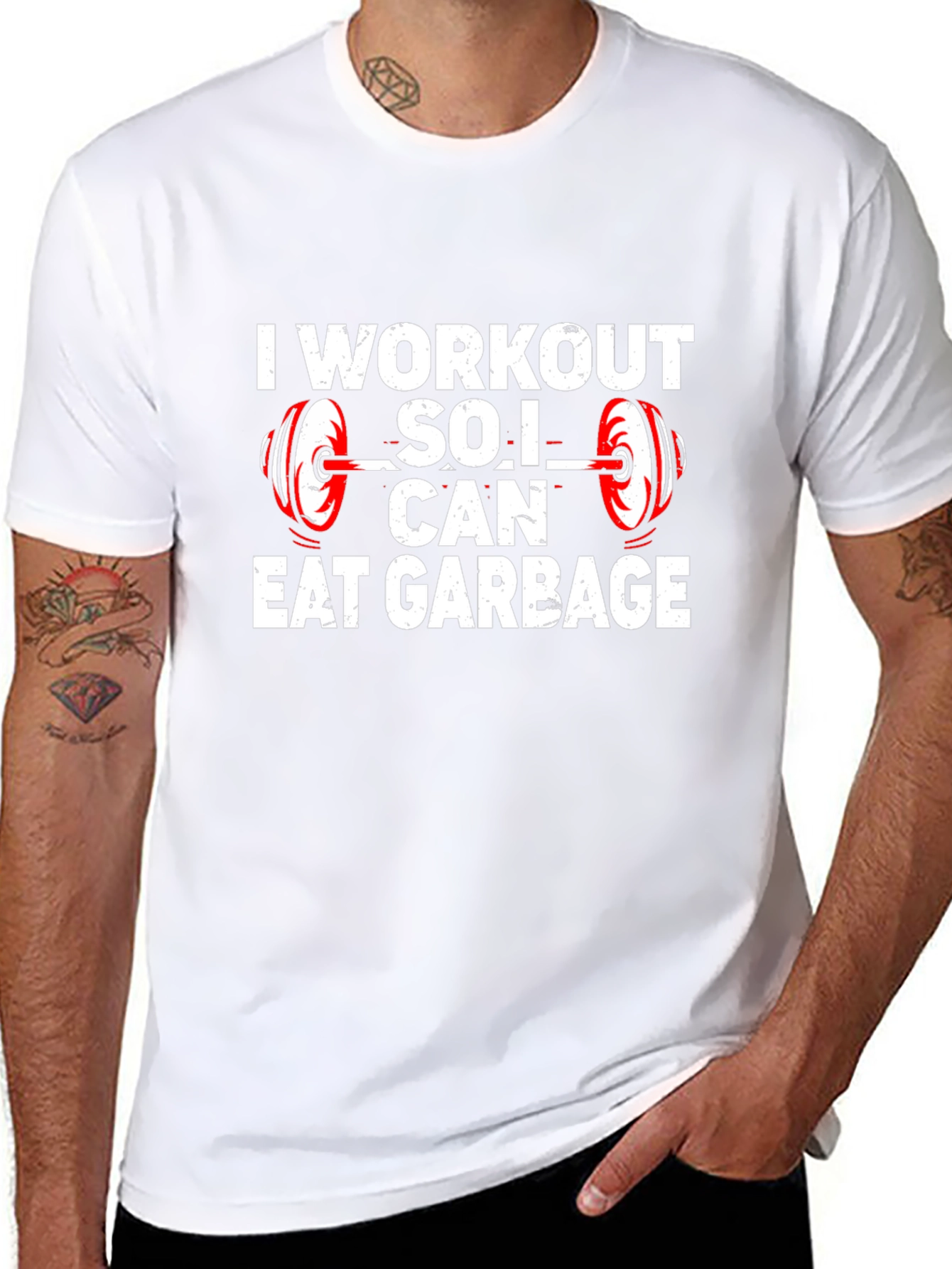 Workout So I Can Eat Garbage T-Shirt