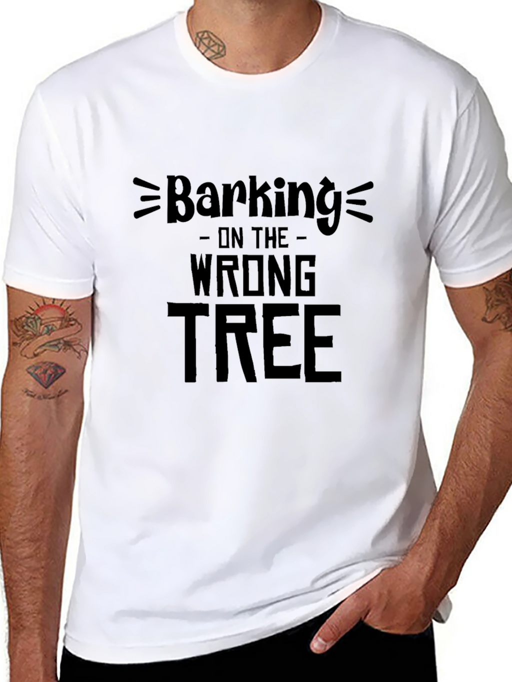 Barking Up the Wrong Tree Graphic T-Shirt