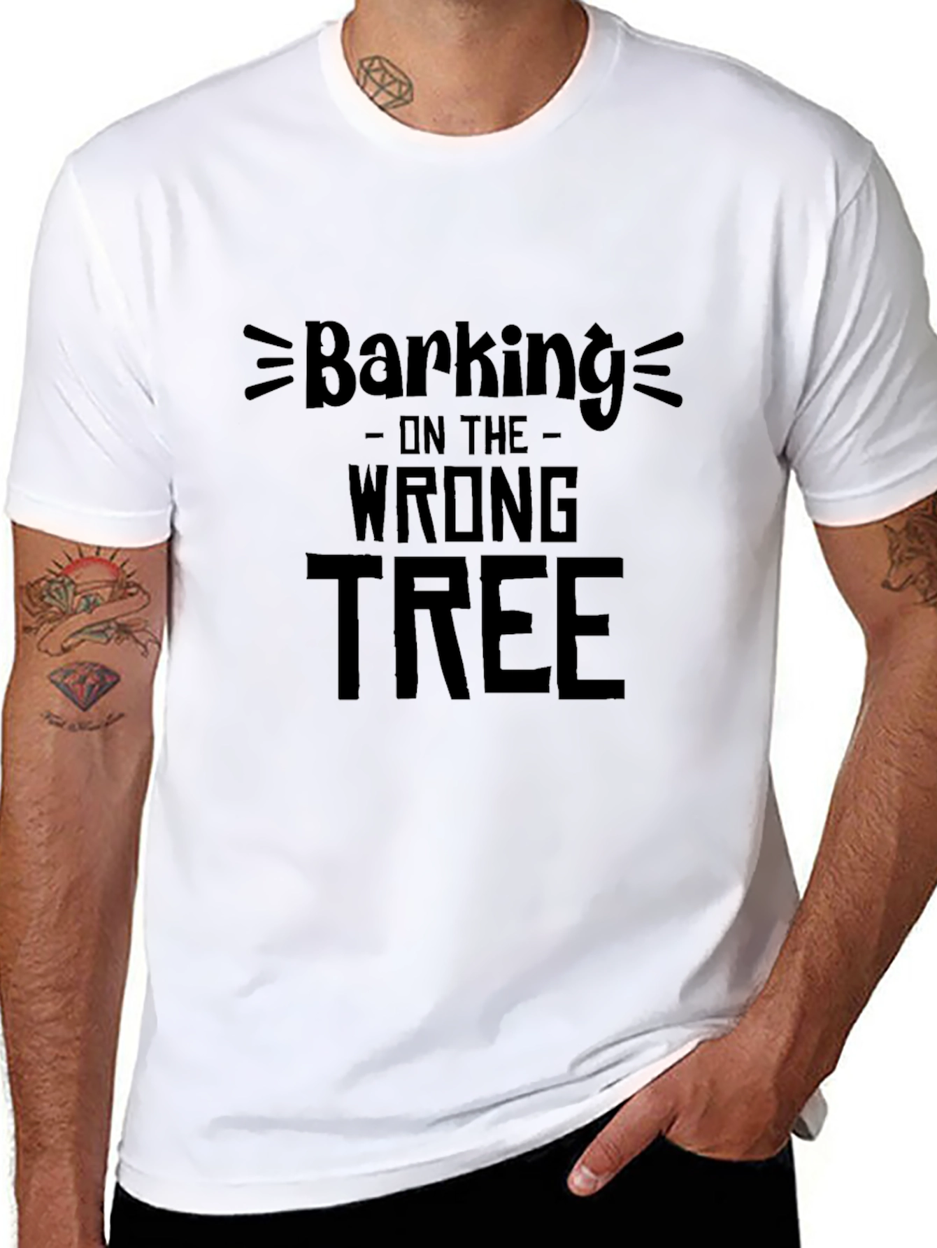 Barking Up the Wrong Tree Graphic T-Shirt