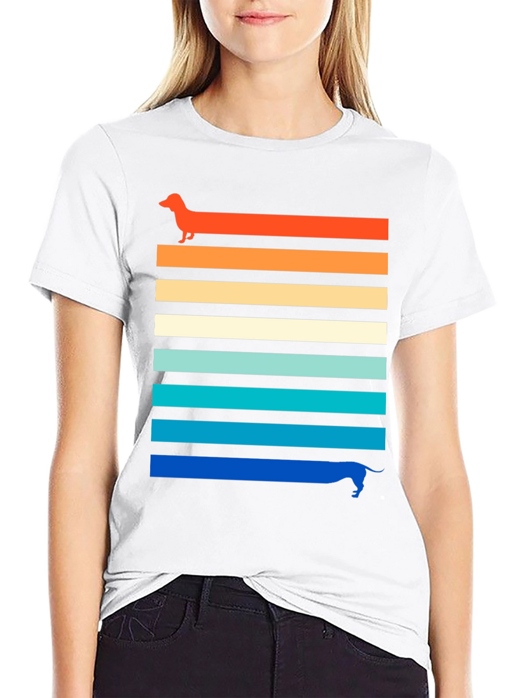Retro Dachshund T-Shirt