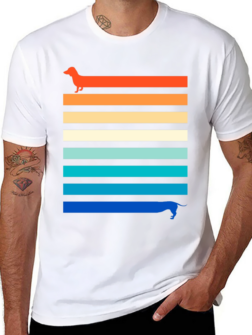 Retro Dachshund T-Shirt