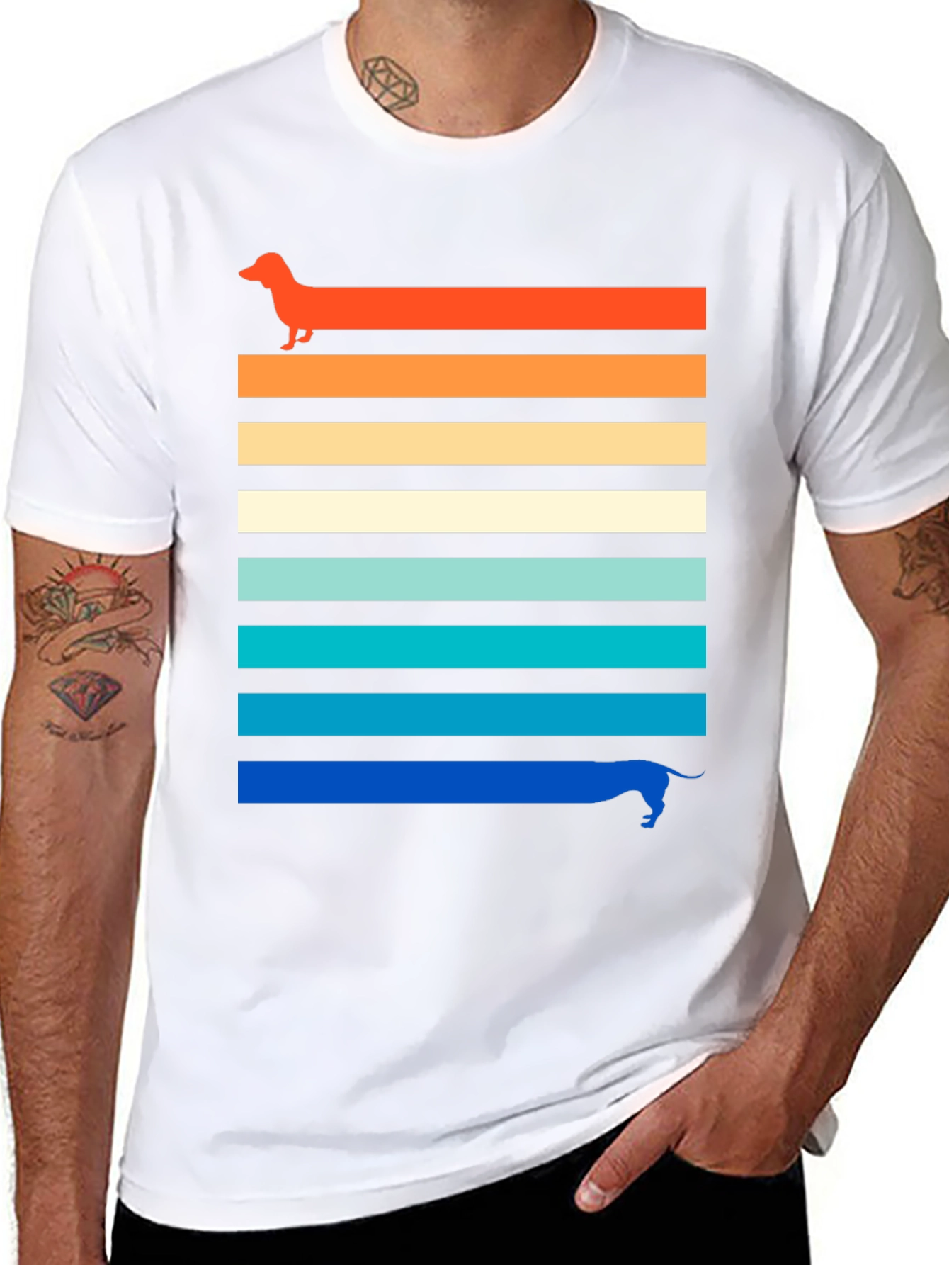 Retro Dachshund T-Shirt