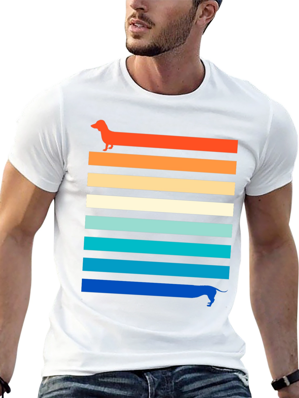 Retro Dachshund T-Shirt
