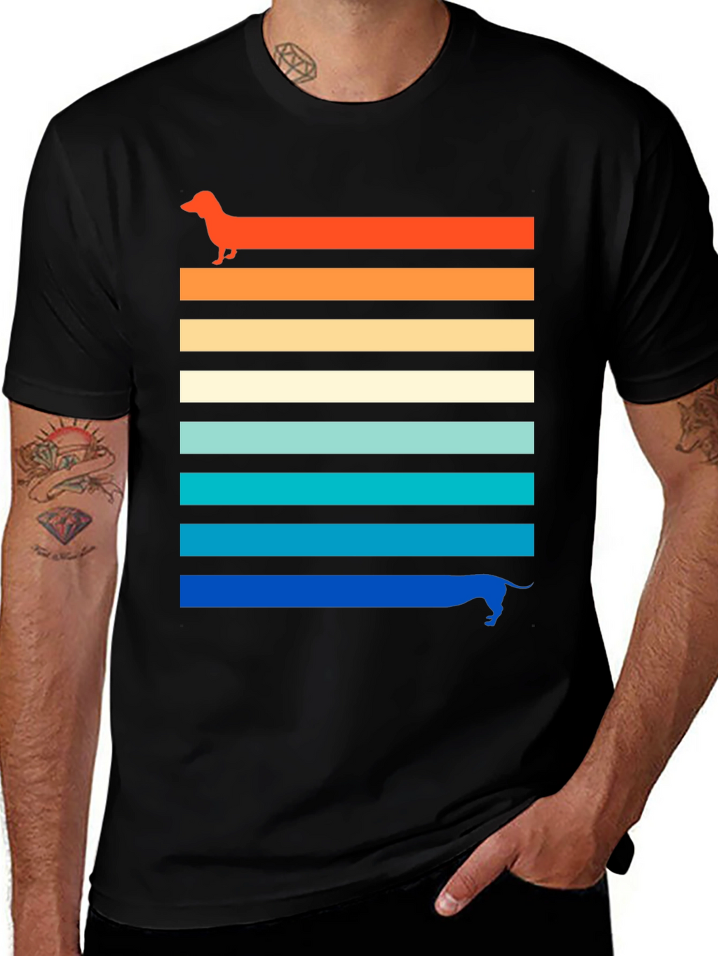 Retro Dachshund T-Shirt
