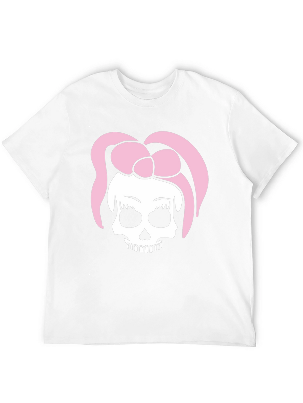 Skull With Bow T-Shirt - Edgy Fashion Tee