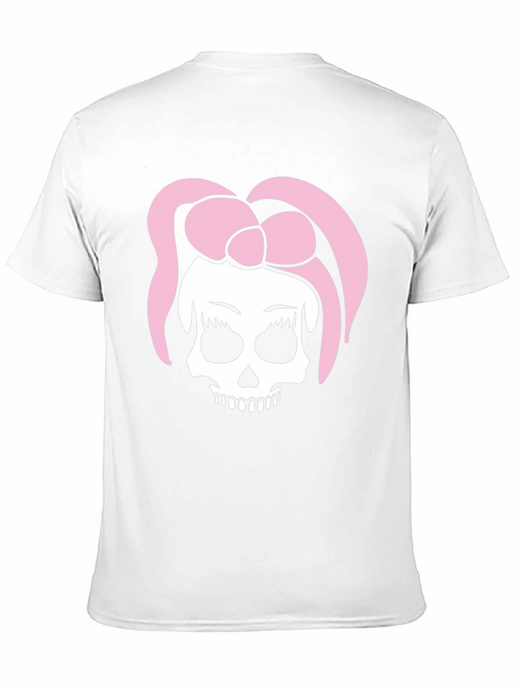 Skull With Bow T-Shirt - Edgy Fashion Tee
