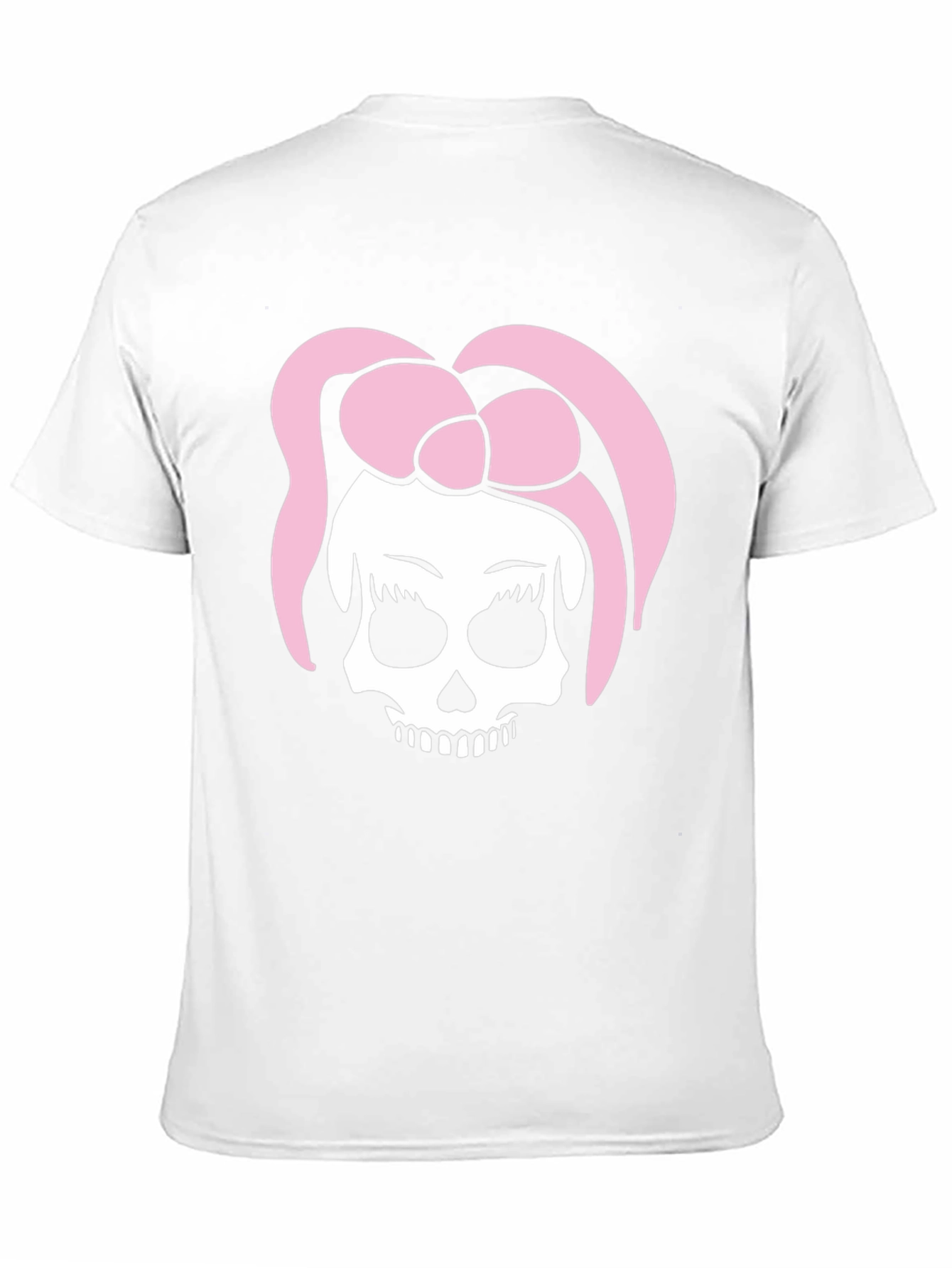 Skull With Bow T-Shirt - Edgy Fashion Tee