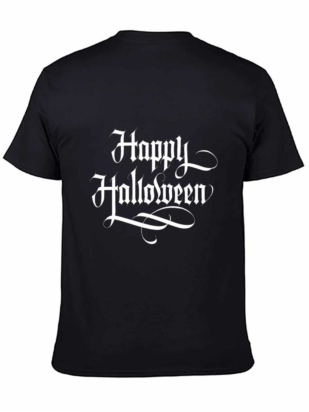 Happy Halloween Black T-Shirt