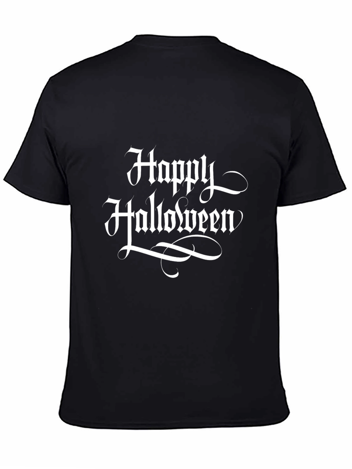 Happy Halloween Black T-Shirt