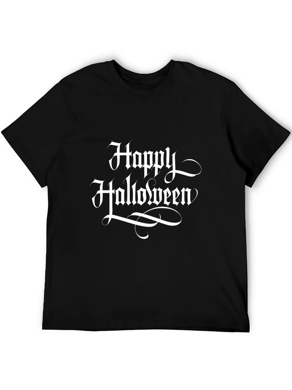 Happy Halloween Black T-Shirt