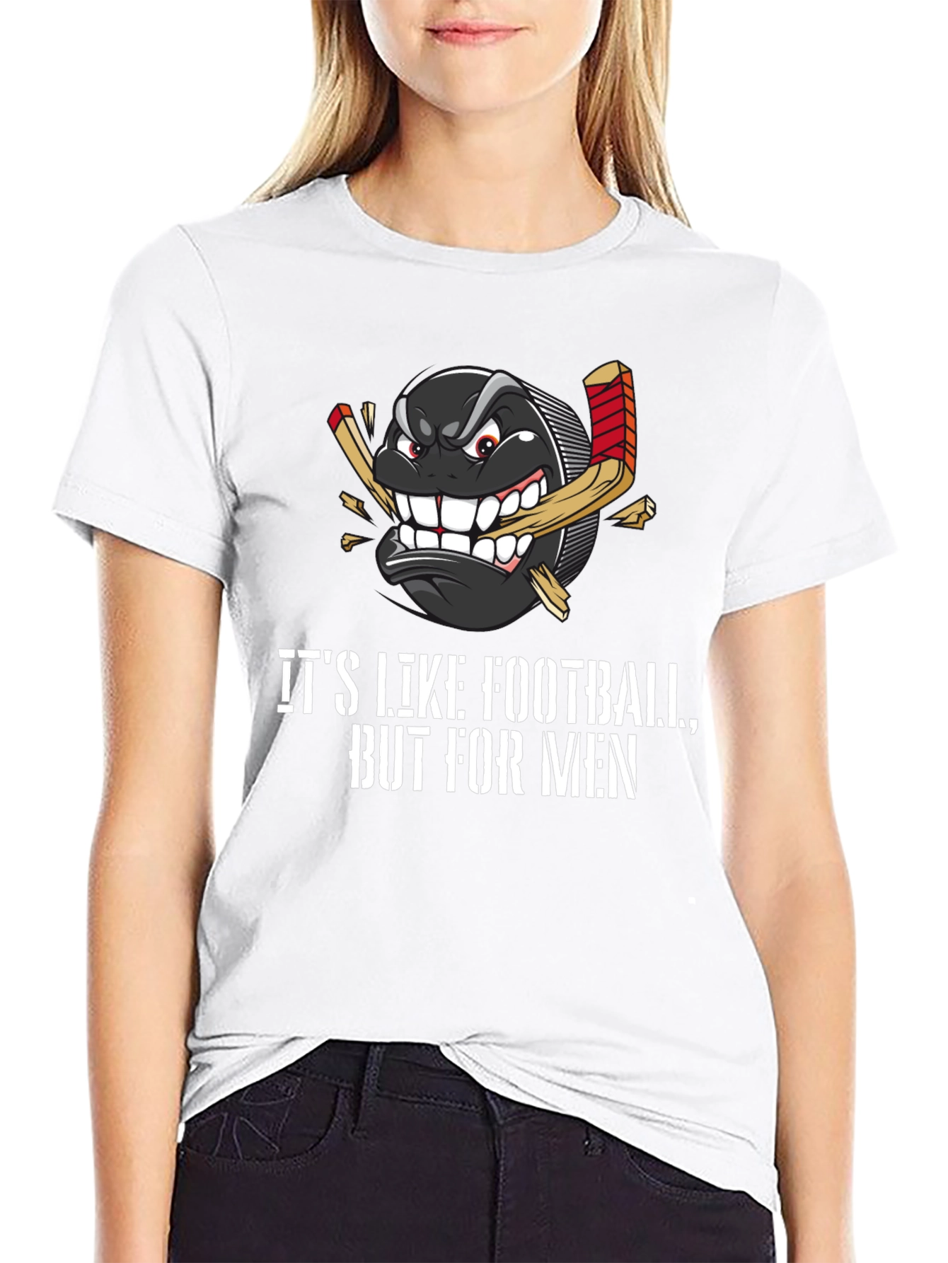 Hockey is For Men Graphic T-Shirt