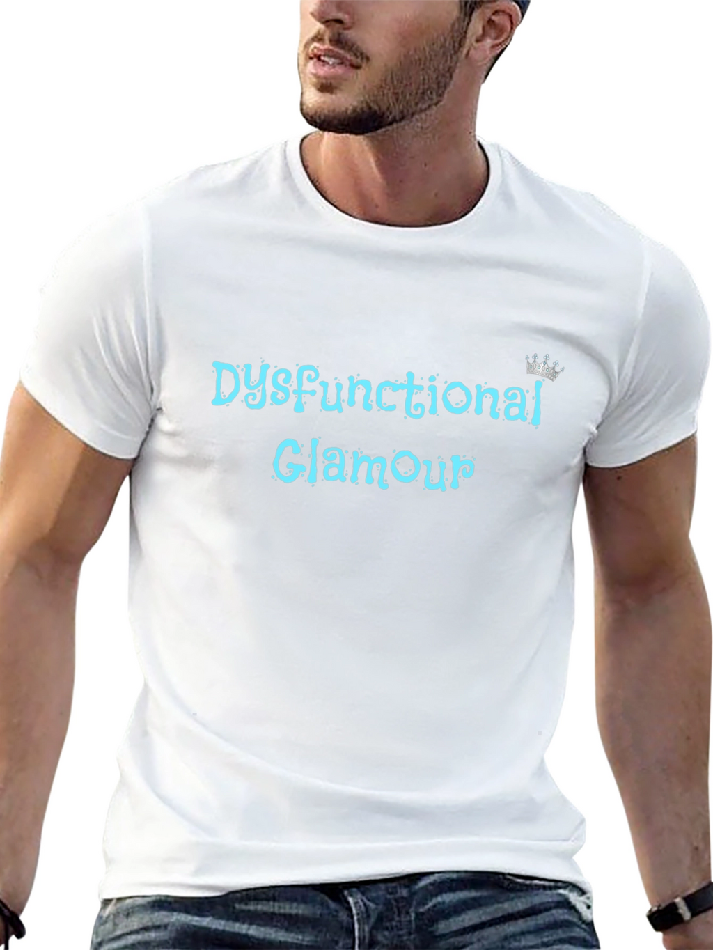 Dysfunctional Glamour Graphic Tee