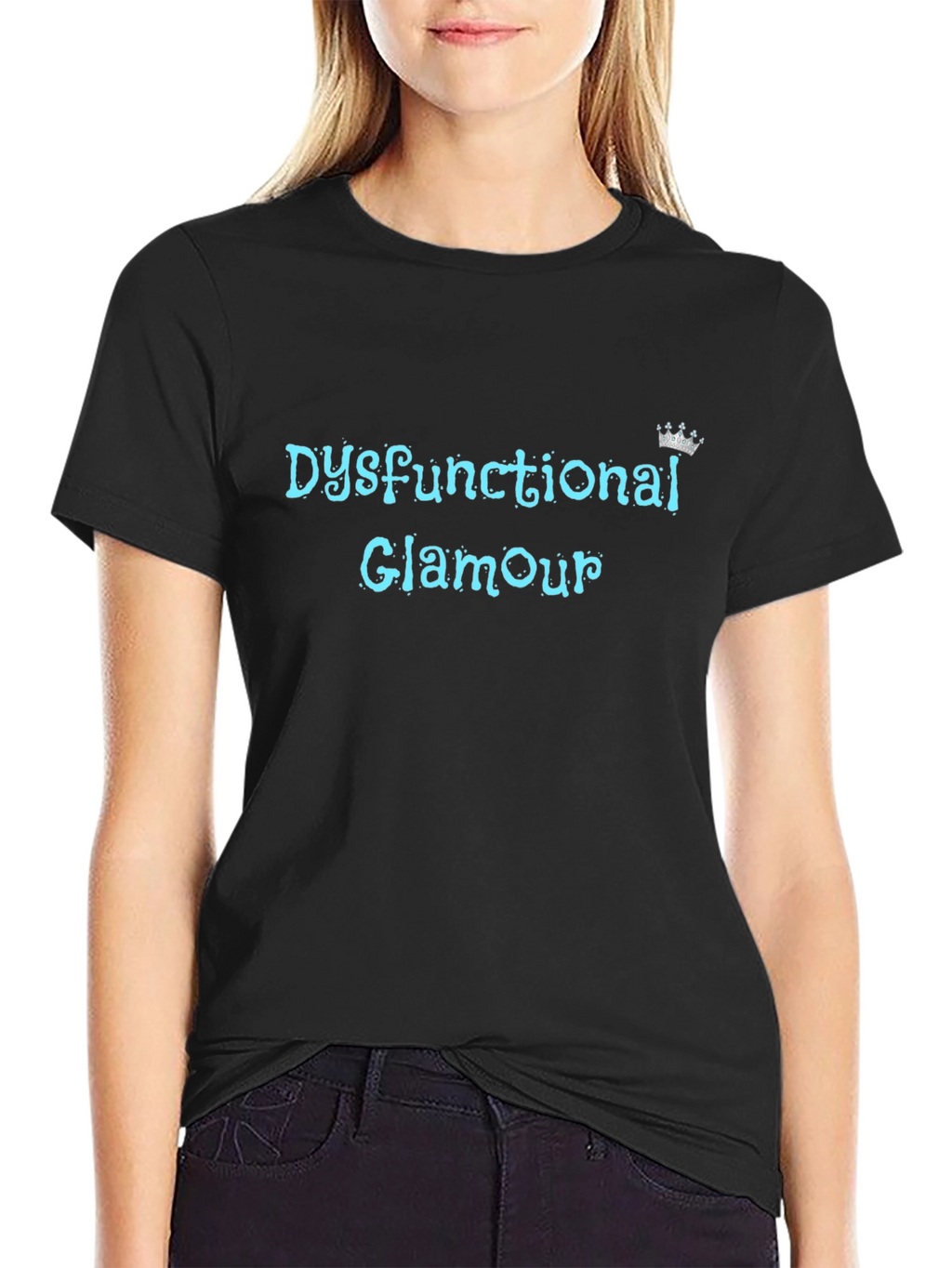 Dysfunctional Glamour Graphic Tee