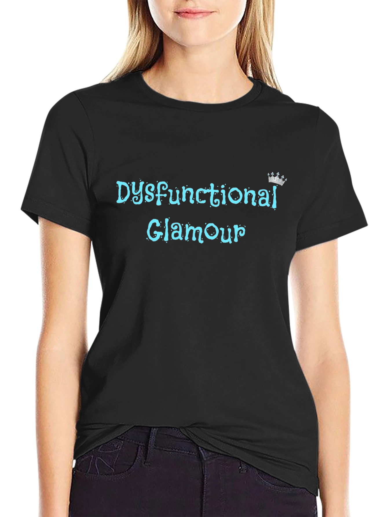 Dysfunctional Glamour Graphic Tee