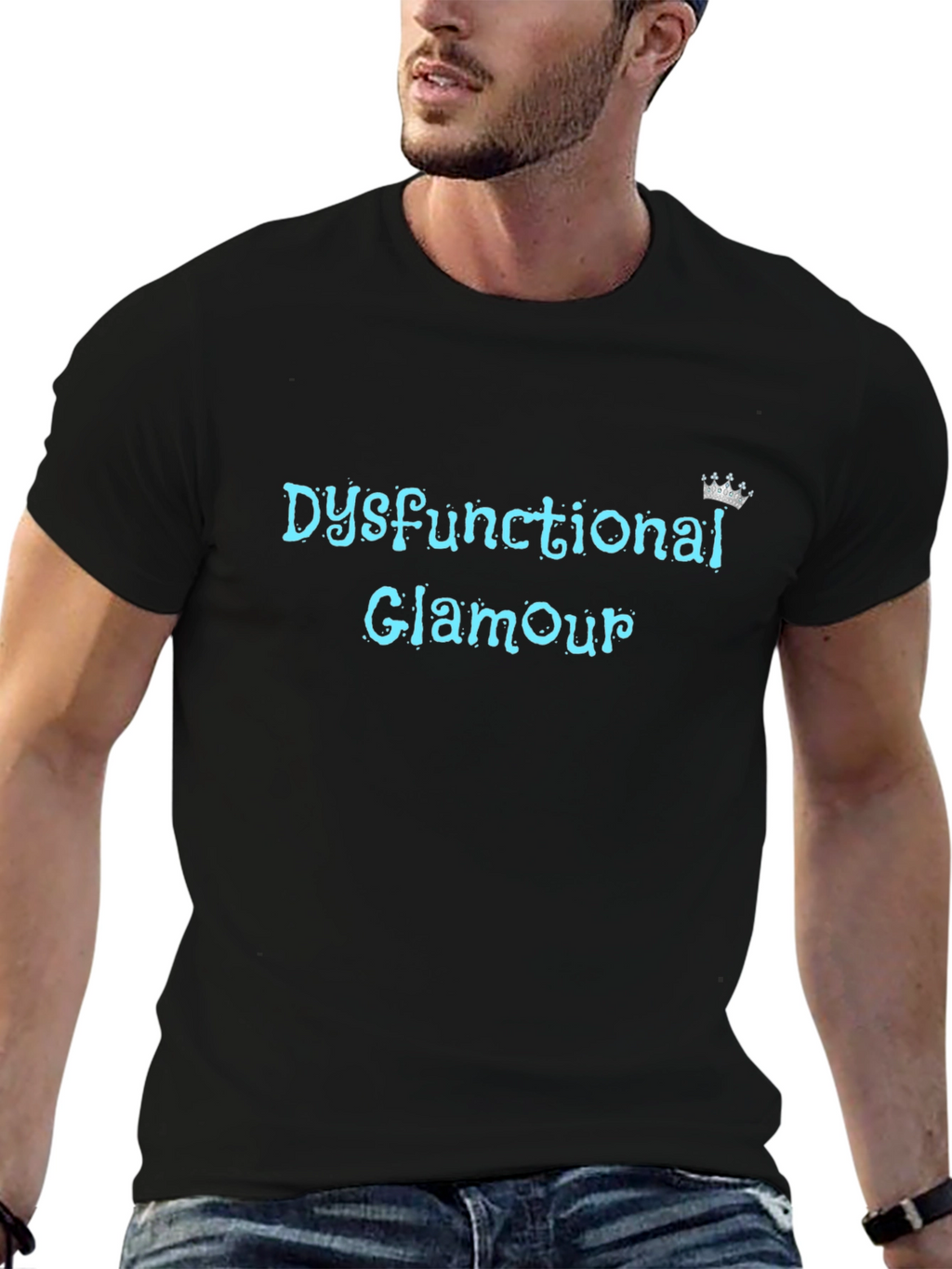 Dysfunctional Glamour Graphic Tee