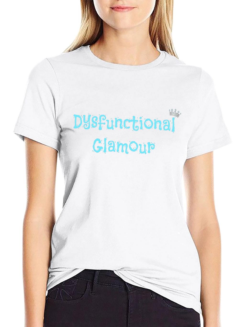 Dysfunctional Glamour Graphic Tee