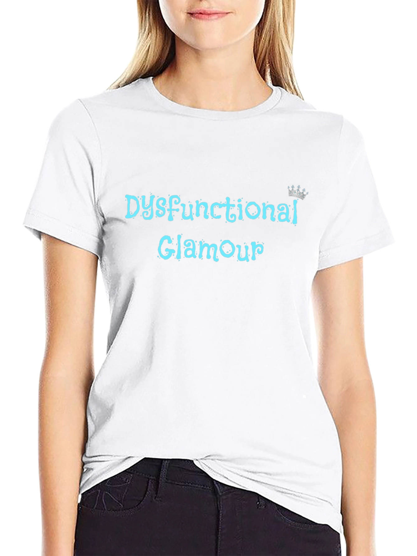 Dysfunctional Glamour Graphic Tee