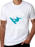 Wakeboarding Superpower T-Shirt - Sport Graphic Tee